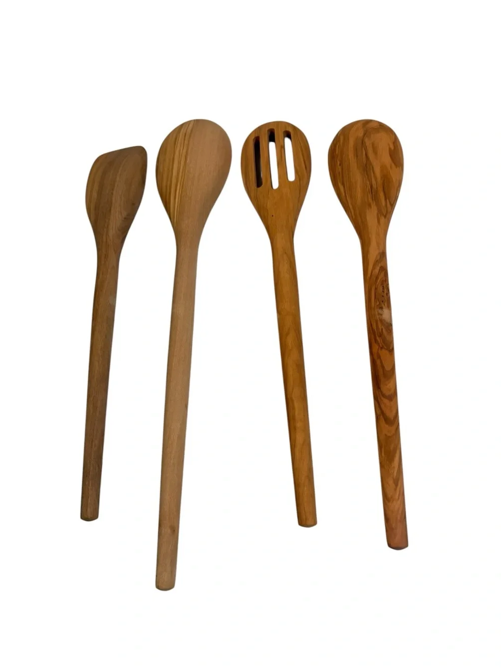 Williams Sonoma Spoon Set of 4 Natural Wood